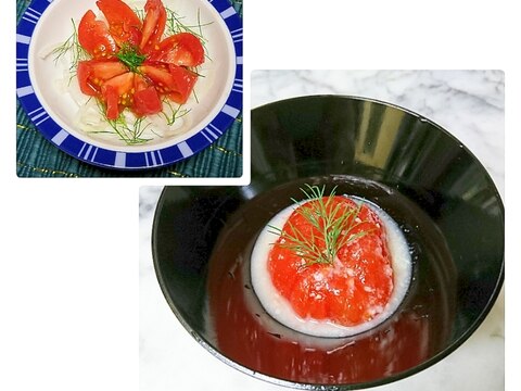 トマトの華☆塩麹漬け